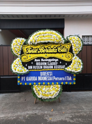 Papan Bunga Duka di Bonggoeya
