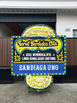 Papan Bunga Duka di Bonggoeya